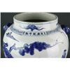 Image 2 : Chinese BW Large Porcelain Jar Kangxi MK