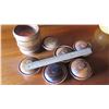 Image 8 : Small Misc. Wooden Bowls (6 w/Lids)