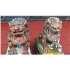 Image 2 : Fu Dogs, Resin Form, Approx. 17.5" Tall