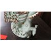 Image 8 : Pair of Ceramic Dragons, Lt. Green, Approx. 12" H