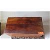 Image 2 : Wooden Chest 29.5" X 14.5" X 15" H (top lid is in two pieces that need to be joined together)