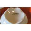 Image 8 : Bird-Themed Limoges (France) Ceramic Tray & 4 Lidded Teacups