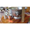 Image 8 : Large EL de Uberti Italian Punchbowl (Approx. 7" H) and 12 Cups