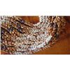 Image 8 : Niihau Shell Lei, 5-Strand Pikake Style, Approx. 25" L - Rare Combination of Niihau Shells