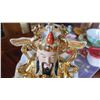 Image 8 : Large Painted Teapot w/Gilt Handle (13" H), Japanese Emperor, Buddha Figure