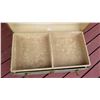 Image 8 : Vintage Skyway Upholstered Trunk, Padded Top, 30" X 16.5" X 16" H