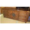 Image 2 : Large Dresser w/ 6 Drawers & 3 Hidden Drawers, 86.5"X19"X31" H (some scratches/damages)