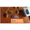 Image 2 : Misc. Jewelry Pieces: Earrings, Pendants, Ring, etc.