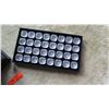 Image 2 : 6 Boxes of Gemstone Organizers - Individual Containers