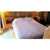 Image 1 : Custom Koa Bed & Headboard w/Electronic Adjustable Bed & Remote, King Size