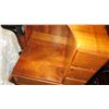 Image 8 : Custom Koa Bed & Headboard w/Electronic Adjustable Bed & Remote, King Size