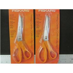 2 New pair Fiskars Pinking Shears