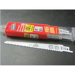 New Vermont American Swiss Made 6" Recip/Sawzall Blades pack of 10
