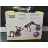 Image 1 : Everlast Fitness Ball and 1 pair Everlast workout Gloves/ 26 inch ball