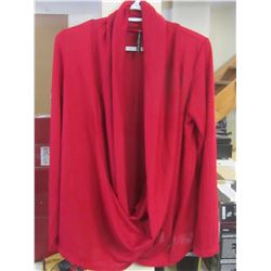 Women's Rags + Couture top / red size XL
