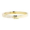 Image 2 : 14KT Yellow Gold 3.40 ctw Diamond Bangle Bracelet