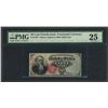 Image 1 : March 3, 1863 Fourth Issue 50 Cent Fractional Currency Note Fr.1376 PMG Very Fin