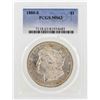 Image 1 : 1880-S $1 Morgan Silver Dollar Coin PCGS MS63