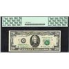 Image 2 : 1977 $20 Federal Reserve Note ERROR Full Face to Back Offset PCGS About New 50