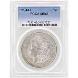 1904-O $1 Morgan Silver Dollar Coin PCGS MS63