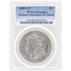 Image 1 : 1889-CC $1 Morgan Silver Dollar Coin PCGS AU Details