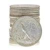 Image 2 : Roll of (20) Assorted Date Walking Liberty Half Dollar Coins Circulated