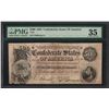Image 1 : 1864 $500 Confederate States of America Note T-64 PMG Choice Very Fine 35