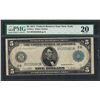 Image 1 : 1914 $5 Federal Reserve Note New York Fr.851a PMG Very Fine 20