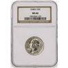 Image 1 : 1948-S Washington Silver Quarter Coin NGC MS66