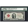 Image 1 : 1928F $2 Legal Tender Note Fr.1507 PMG Gem Uncirculated 65EPQ