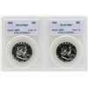 Image 1 : Lot of 1962-1963 Franklin Half Dollar Proof Coins PCGS PR67