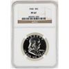 Image 1 : 1960 Franklin Half Dollar Proof Coin NGC PF67