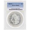 Image 1 : 1881-S $1 Morgan Silver Dollar Coin PCGS MS63