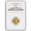 Image 1 : 1836 Block 8 $2 1/2 Classic Head Quarter Eagle Gold Coin NGC XF45