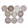 Image 1 : Lot of (10) $1 Peace Silver Dollar Coins