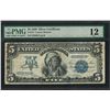 Image 1 : 1899 $5 Indian Chief Silver Certificate Note Fr.271 PMG Fine 12