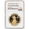Image 1 : 1986-W $50 American Gold Eagle Coin NGC PF70 Ultra Cameo