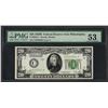 Image 1 : 1928B $20 Federal Reserve Note Philadelphia Fr.2052-C PMG About Uncirculated 53