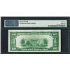 Image 2 : 1929 $20 National Currency Note Wilkes-Barre, PA CH# 13852 PMG Choice Unc. 64EPQ