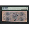 Image 2 : 1862 $5 Confederate State of America Note T-53 PMG Choice Fine 15