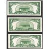 Image 2 : Lot of (3) 1953 $5 Legal Tender Notes