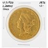 Image 1 : 1876-S $20 Liberty Head Double Eagle Gold Coin
