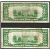 Image 2 : Lot of (2) 1929 $20 The Federal Reserve Bank of San Francisco Notes