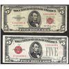 Image 1 : Lot of 1928/1953 $5 Legal Tender Notes