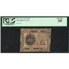 Image 1 : November 9, 1775 $7 Continental Currency Note CC-17 PCGS About New 50