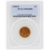 Image 1 : 1948-D Lincoln Wheat Penny Coin PCGS MS66RD