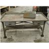 Image 2 : Heavy Duty Steel Table, Overall: 72" x 34" x 36"