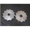 Image 2 : 8" x 3/4" Carbide Tipped Cutting Wheels, 2 Total