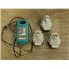 Image 1 : Makita DC1804 Battery Charger with Ni-MH 18V Batteries