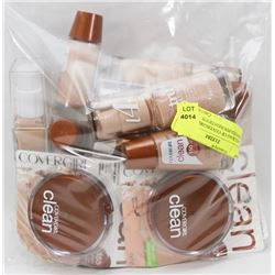LARGE BAG OF COVERGIRL ASSORTED FOUNDATIONS